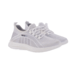 Men’s White Athletic Sneakers – Lightweight & Breathable