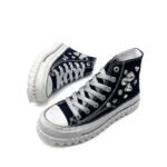 Women’s High Top Canvas Sneakers - Image 4