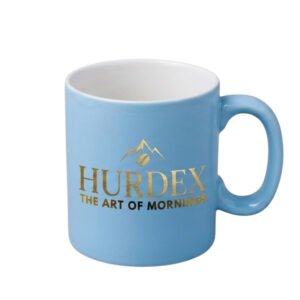 Hurdex Blue Porcelain Mug